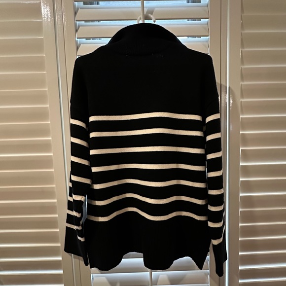 Zara Striped Sweater with Zip - Picture 12 of 14